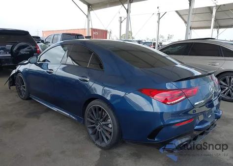 2022 Mercedes-Benz Amg Cla 35 4Matic z USA, uszkodzony, nr VIN W1K5J5BBXNN306928